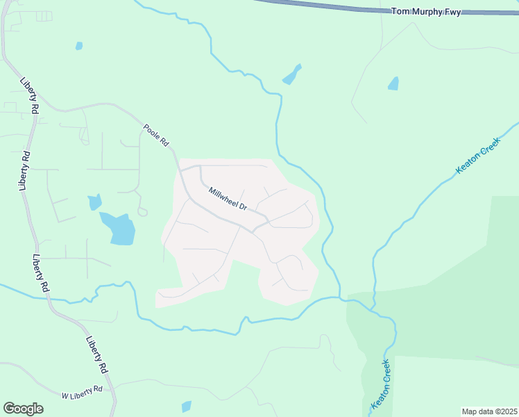 map of restaurants, bars, coffee shops, grocery stores, and more near 102 Millstream Ridge in Villa Rica