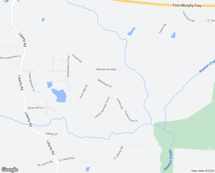 map of restaurants, bars, coffee shops, grocery stores, and more near 150 Millwheel Drive in Villa Rica