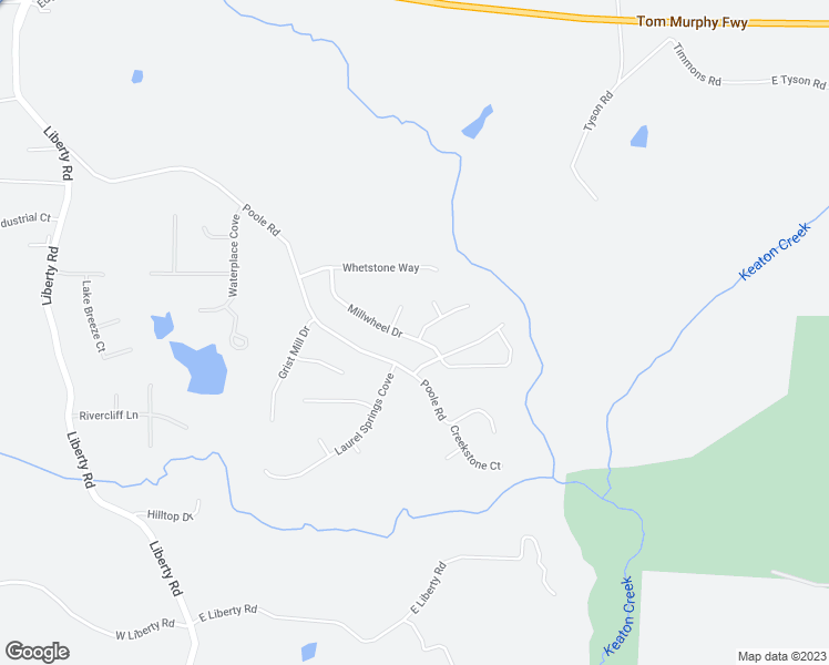 map of restaurants, bars, coffee shops, grocery stores, and more near 161 Millwheel Drive in Villa Rica