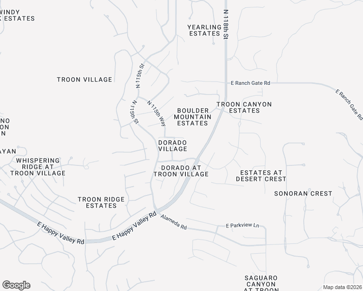 map of restaurants, bars, coffee shops, grocery stores, and more near 11563 East Chama Road in Scottsdale