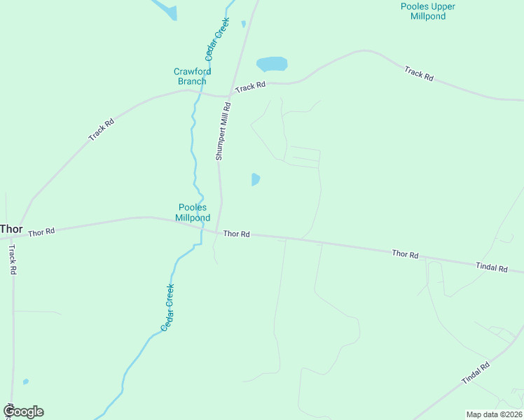 map of restaurants, bars, coffee shops, grocery stores, and more near 448 Thor Road in Pelion