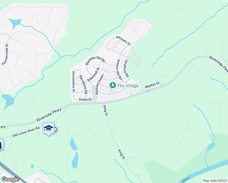 map of restaurants, bars, coffee shops, grocery stores, and more near 3233 Founders Way in Douglasville