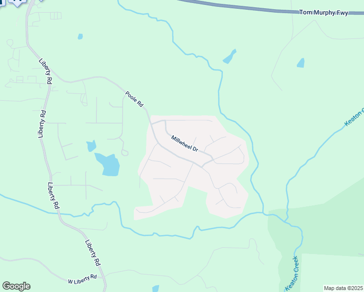 map of restaurants, bars, coffee shops, grocery stores, and more near 142 Millwheel Drive in Villa Rica