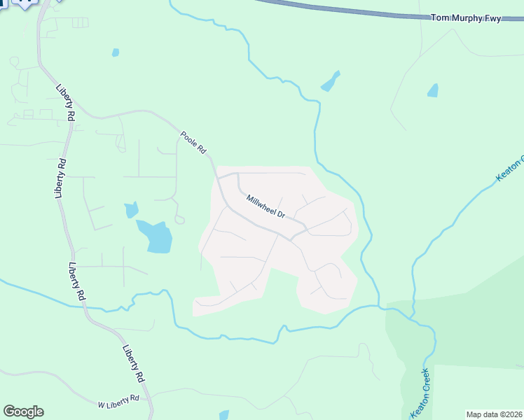 map of restaurants, bars, coffee shops, grocery stores, and more near 109 Weatherford Way in Villa Rica