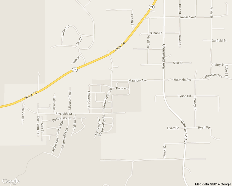 map of restaurants, bars, coffee shops, grocery stores, and more near 53226 Compassion Way in Lake Elsinore