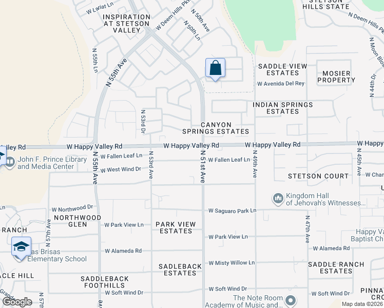 map of restaurants, bars, coffee shops, grocery stores, and more near in Phoenix