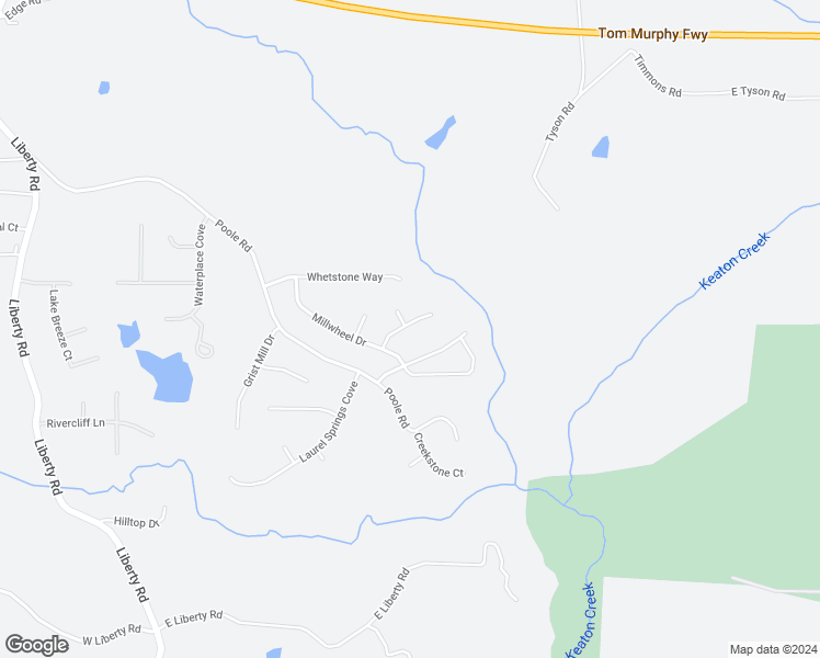 map of restaurants, bars, coffee shops, grocery stores, and more near 202 Millstream Ridge in Villa Rica