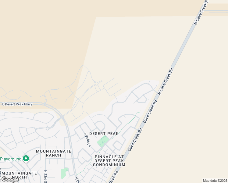 map of restaurants, bars, coffee shops, grocery stores, and more near 24714 North 27th Place in Phoenix