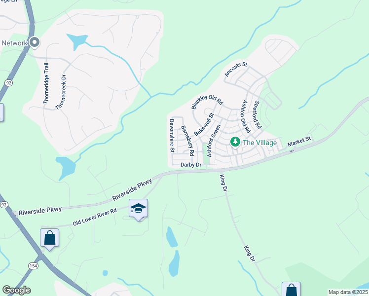 map of restaurants, bars, coffee shops, grocery stores, and more near 3278 Shakerley Park Court in Douglasville