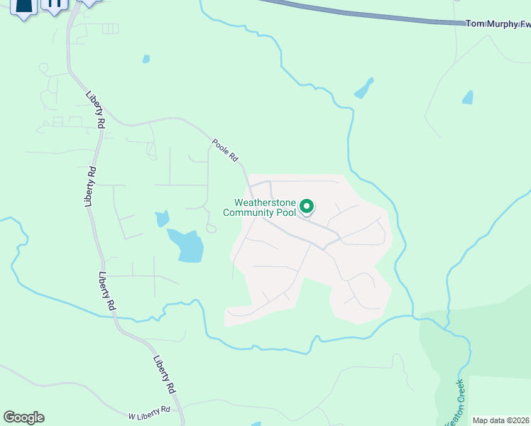map of restaurants, bars, coffee shops, grocery stores, and more near 9675 Poole Road in Villa Rica