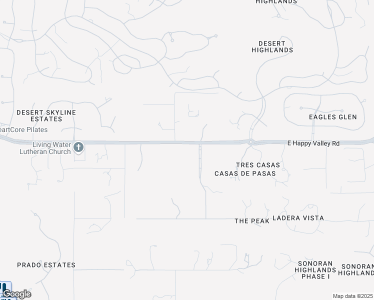 map of restaurants, bars, coffee shops, grocery stores, and more near 9701 North Grand Vista Road in Scottsdale
