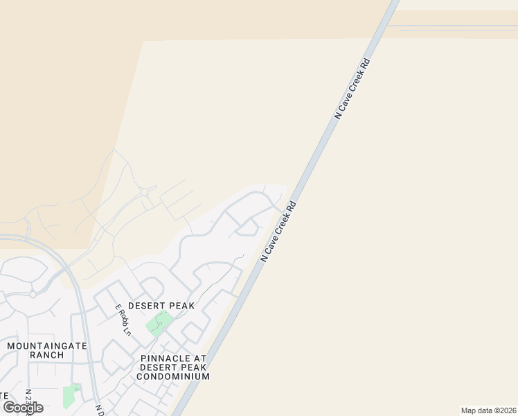 map of restaurants, bars, coffee shops, grocery stores, and more near 3006 East Shady Spring Trail in Phoenix