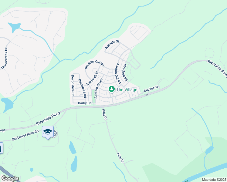 map of restaurants, bars, coffee shops, grocery stores, and more near 9912 Mancunian Way East in Douglasville