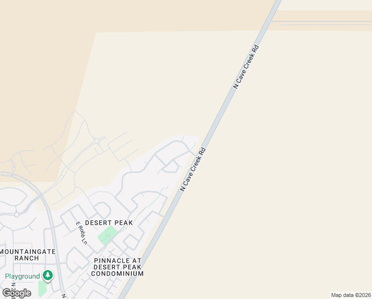 map of restaurants, bars, coffee shops, grocery stores, and more near 3006 East Shady Spring Trail in Phoenix