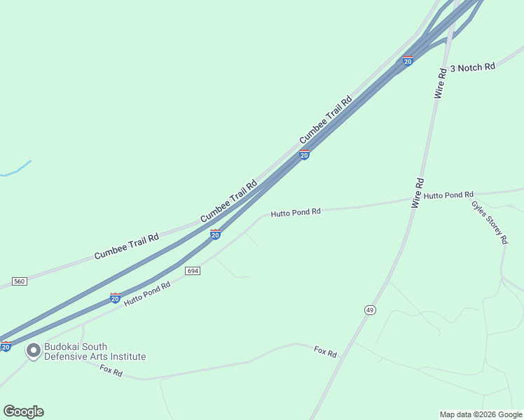 map of restaurants, bars, coffee shops, grocery stores, and more near 421 Hutto Pond Road in Aiken