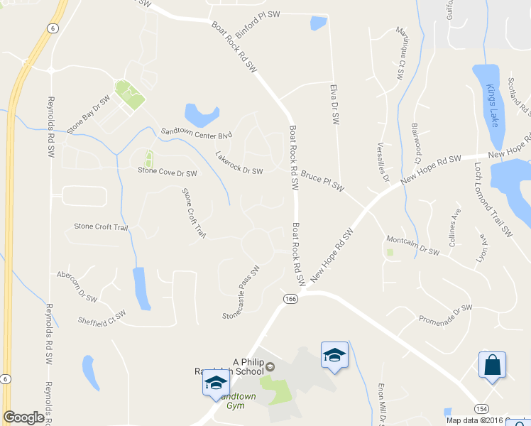 map of restaurants, bars, coffee shops, grocery stores, and more near 525 Stoneglen Chase in Atlanta