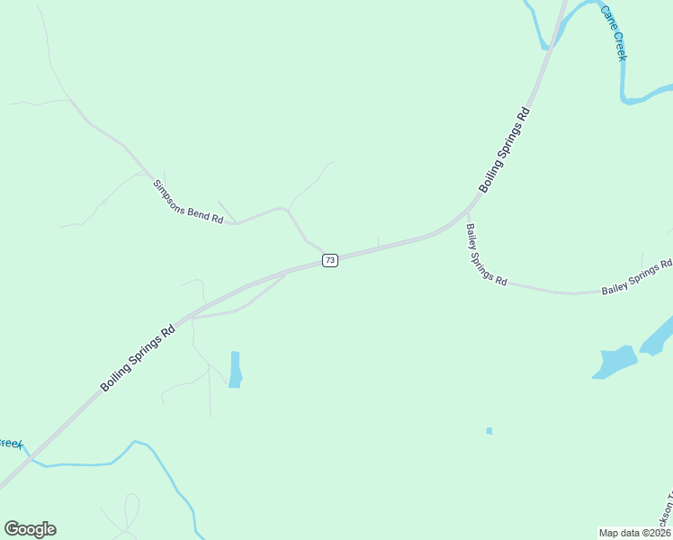 map of restaurants, bars, coffee shops, grocery stores, and more near 3018 Boiling Springs Road in Ohatchee