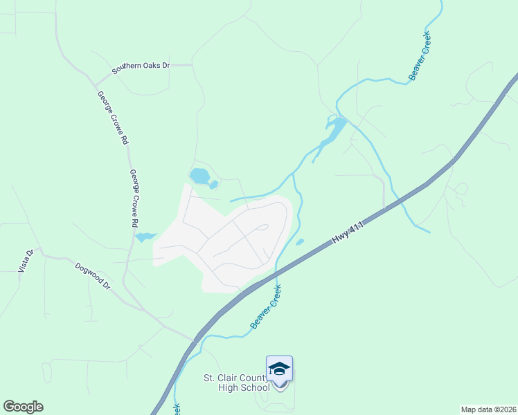 map of restaurants, bars, coffee shops, grocery stores, and more near 745 Clover in Springville