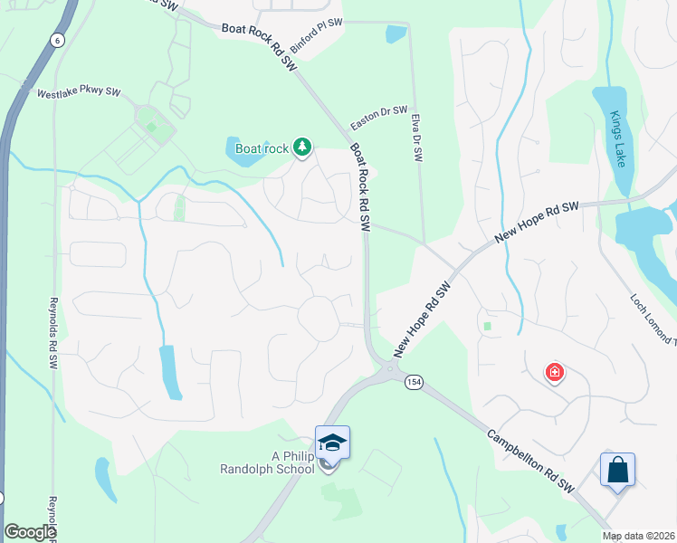 map of restaurants, bars, coffee shops, grocery stores, and more near 525 Stoneglen Chase in Atlanta