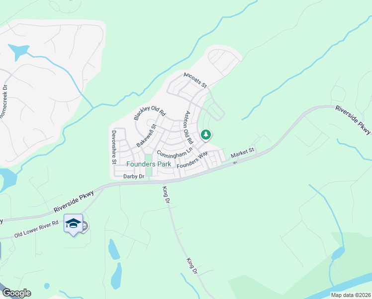 map of restaurants, bars, coffee shops, grocery stores, and more near 3102 Cunningham Lane in Douglasville