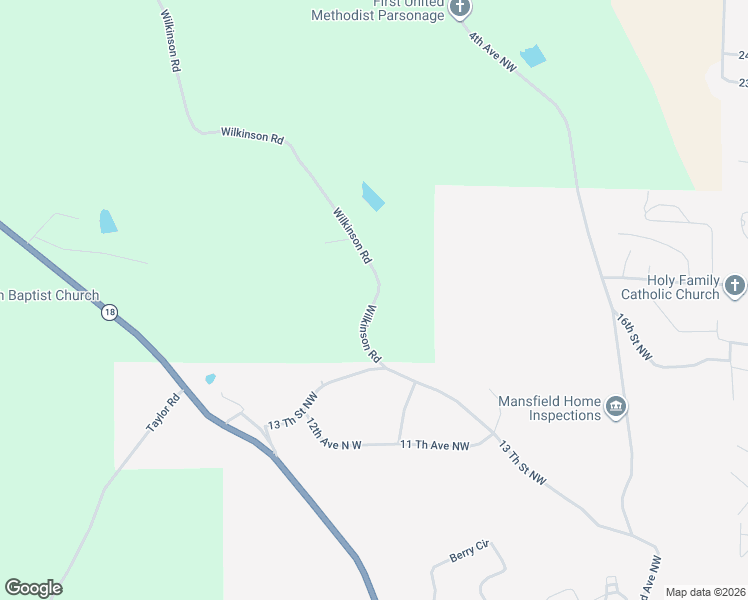 map of restaurants, bars, coffee shops, grocery stores, and more near 349 Wilkinson Road in Fayette