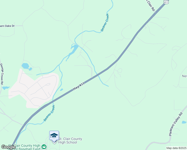 map of restaurants, bars, coffee shops, grocery stores, and more near 30 Meadows Drive in Springville