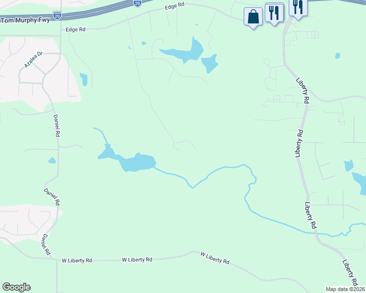 map of restaurants, bars, coffee shops, grocery stores, and more near 356 South Wilson Street in Villa Rica