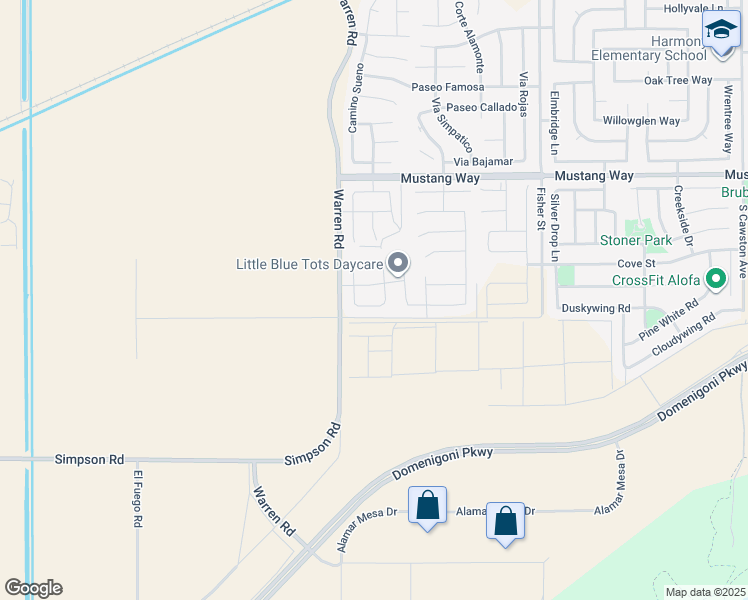 map of restaurants, bars, coffee shops, grocery stores, and more near 5534 Cottage Drive in Hemet