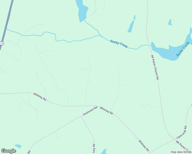 map of restaurants, bars, coffee shops, grocery stores, and more near 2600 Walton Downs Road in Monroe