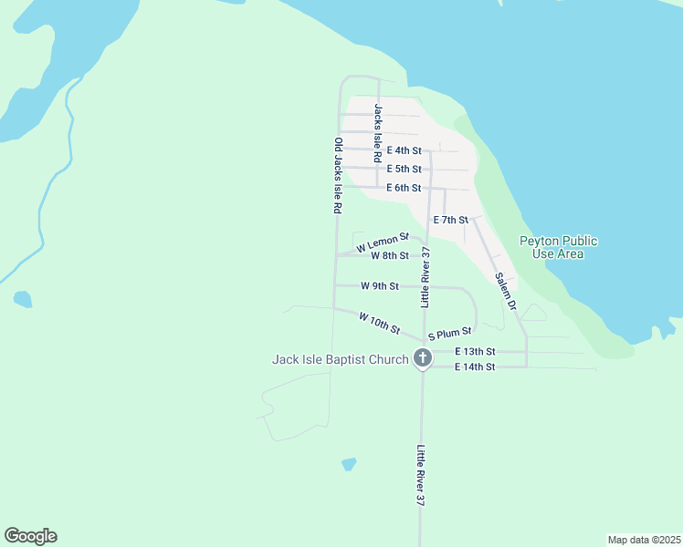 map of restaurants, bars, coffee shops, grocery stores, and more near 616 Old Jacks Isle Road in Ashdown