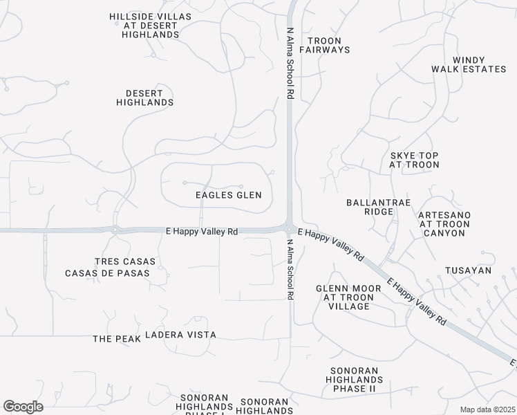 map of restaurants, bars, coffee shops, grocery stores, and more near 10346 East Buckskin Trail in Scottsdale
