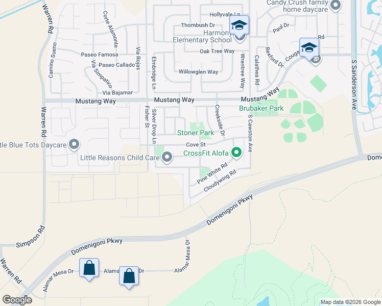 map of restaurants, bars, coffee shops, grocery stores, and more near 4640 Cassiope Court in Hemet