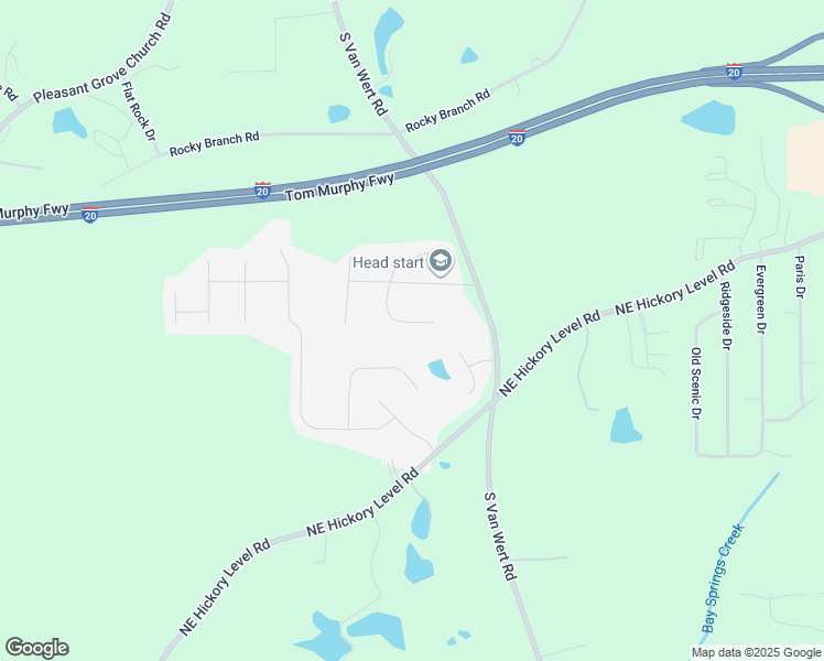 map of restaurants, bars, coffee shops, grocery stores, and more near 61 Hickory Glen in Villa Rica