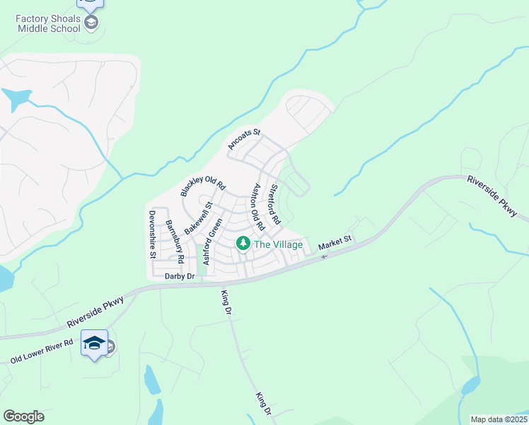 map of restaurants, bars, coffee shops, grocery stores, and more near 3180 Ashton Old Road in Douglasville