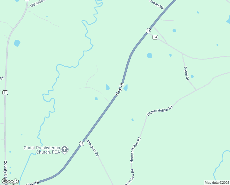 map of restaurants, bars, coffee shops, grocery stores, and more near 2085 Alabama 18 in Sulligent