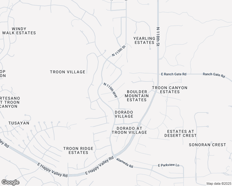 map of restaurants, bars, coffee shops, grocery stores, and more near 11541 East Desert Holly Drive in Scottsdale