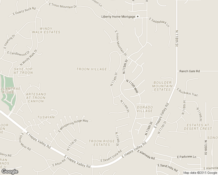 map of restaurants, bars, coffee shops, grocery stores, and more near 25132 North 114th Street in Scottsdale