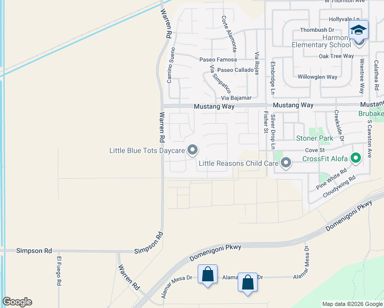 map of restaurants, bars, coffee shops, grocery stores, and more near 1927 Breachy Way in Hemet