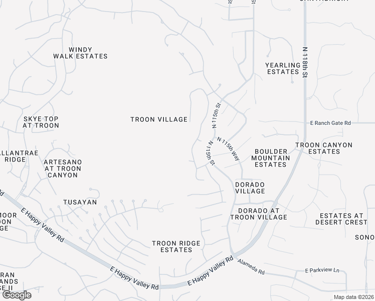map of restaurants, bars, coffee shops, grocery stores, and more near 25148 North 114th Street in Scottsdale