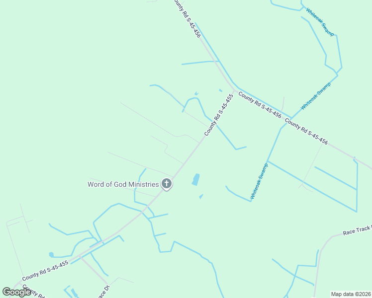 map of restaurants, bars, coffee shops, grocery stores, and more near 1381 County Road S-45-455 in Kingstree