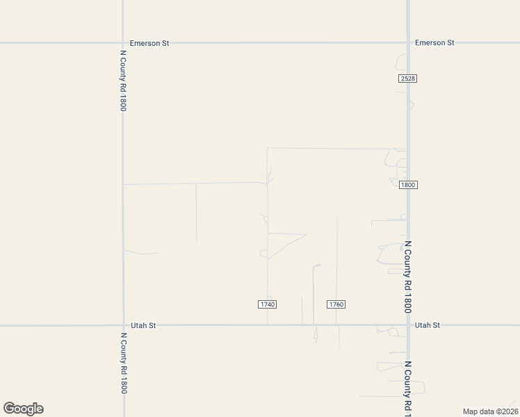 map of restaurants, bars, coffee shops, grocery stores, and more near 12101 County Road 1740 in Lubbock