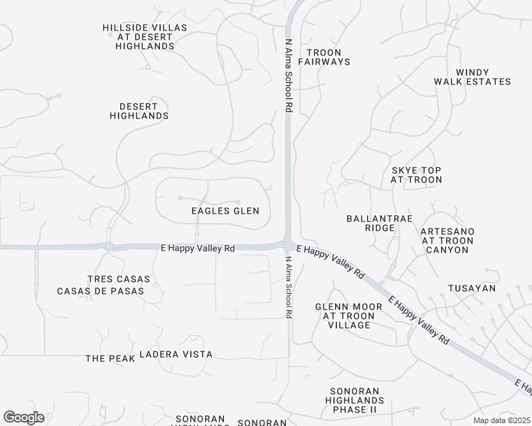 map of restaurants, bars, coffee shops, grocery stores, and more near 10346 East Buckskin Trail in Scottsdale