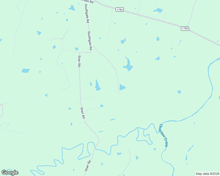 map of restaurants, bars, coffee shops, grocery stores, and more near 1630 Starr Rd in Denison