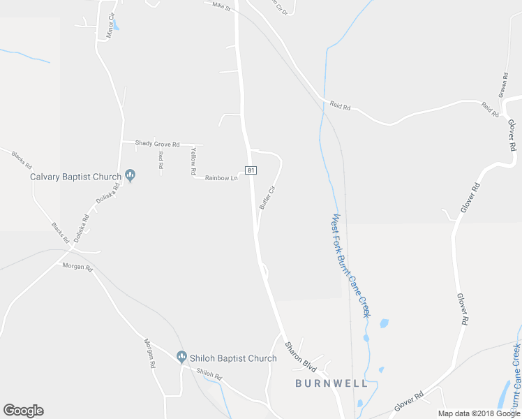 map of restaurants, bars, coffee shops, grocery stores, and more near 243 Butler Circle in Quinton