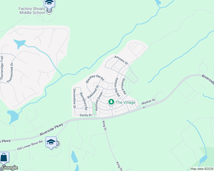 map of restaurants, bars, coffee shops, grocery stores, and more near 9962 Brantingham Road in Douglasville