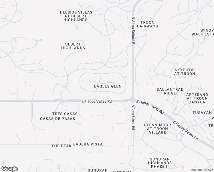 map of restaurants, bars, coffee shops, grocery stores, and more near 10190 East Buckskin Trail in Scottsdale
