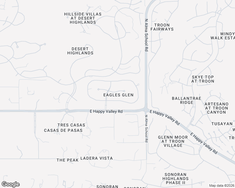 map of restaurants, bars, coffee shops, grocery stores, and more near 10190 East Buckskin Trail in Scottsdale