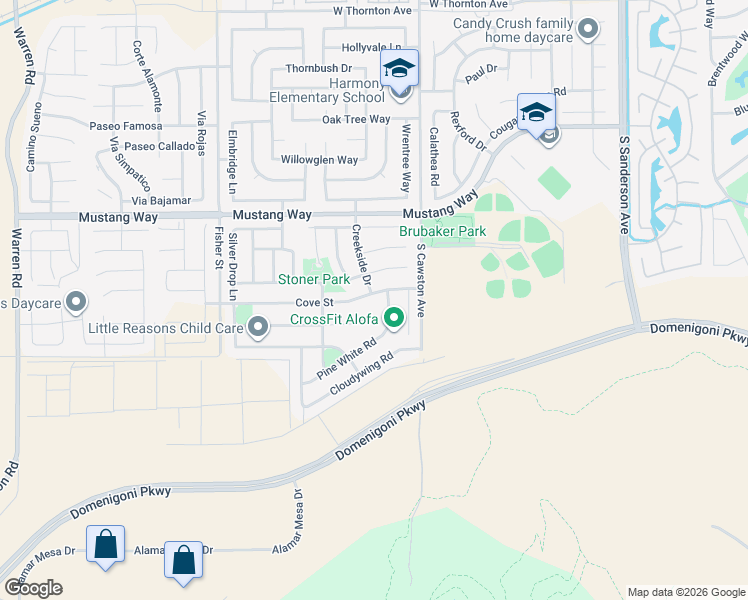 map of restaurants, bars, coffee shops, grocery stores, and more near 2050 Bayou Court in Hemet