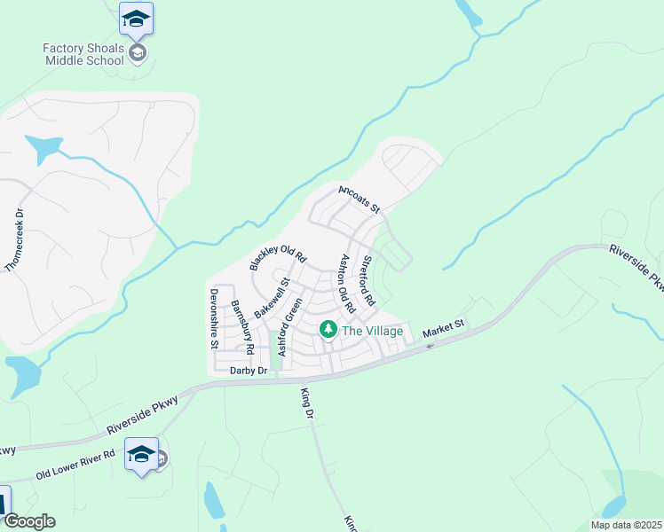 map of restaurants, bars, coffee shops, grocery stores, and more near 3213 Blackley Old Road in Douglasville