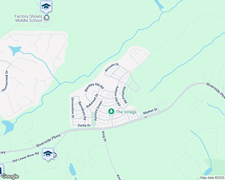 map of restaurants, bars, coffee shops, grocery stores, and more near 3213 Blackley Old Road in Douglasville